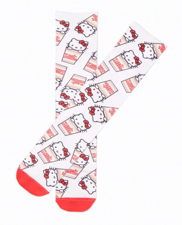 Hello Kitty x Cup Noodles Kitty Cup Knit Socks Main Image