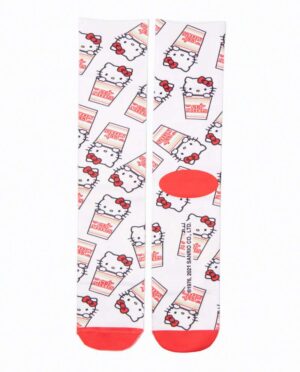 Hello Kitty x Cup Noodles Kitty Cup Knit Socks Main Image