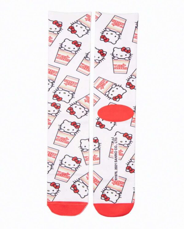 Hello Kitty x Cup Noodles Kitty Cup Knit Socks Main Image