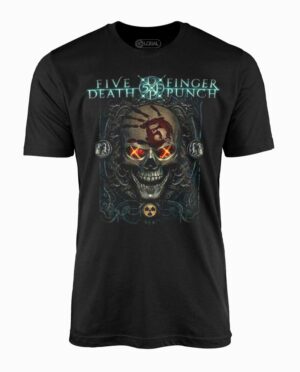 Five Finger Death Punch Iron Skull Black T-Shirt