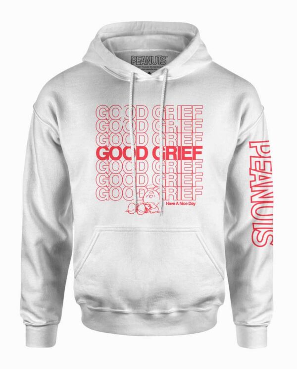 Peanuts Charlie Brown Good Grief Hoodie Main Image