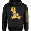 Peanuts Charlie Brown Graffiti Black Hoodie Main Image