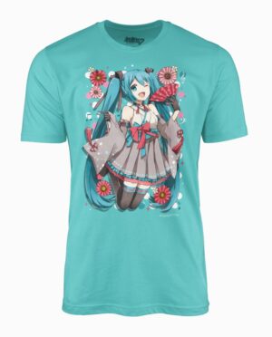 Hatsune Miku Digital Pop Star Celadon T-Shirt