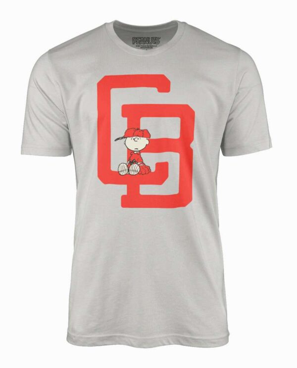 Peanuts Charlie Brown CB Baseball T-Shirt Main Image
