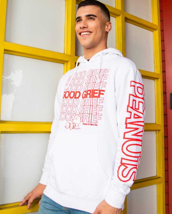Peanuts Charlie Brown Good Grief Hoodie Main Image