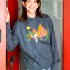 Peanuts Snoopy Great Outdoors Charcoal Hooded Sweatshirt