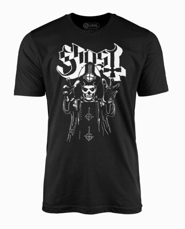 Ghost Papa Wrath Black T-Shirt