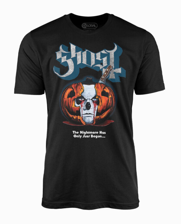 Ghost Pumpkin Surprise Black T-Shirt