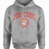 Peanuts Screen Printed Light Grey Hooded Sweatshirt