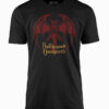 Hollywood Vampires Bat Logo Black T-Shirt