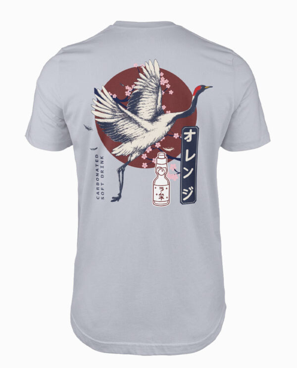 Ramune Crane Silver T-Shirt