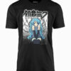 Hatsune Miku Rose Vines Black T-Shirt