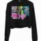 Hatsune Miku Black Hooded Crop Main Image