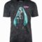 Hatsune Miku Black Mineral Wash T-Shirt Main Image
