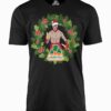 Jarritos Wreath Luchador Black T-Shirt Main Image