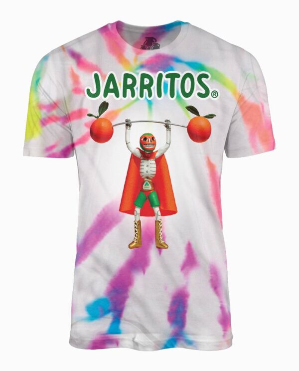 Jarritos Super Luchador Tie-Dye T-Shirt Main Image