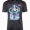 Hatsune Miku Black Mineral Wash Music Tee Main Image