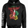 Jarritos Luchador Jamaica Black Hoodie Main Image