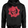 Gears of War Luke Preece Omen Black Hoodie Main Image