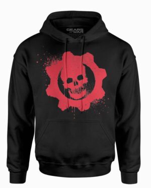Gears of War Luke Preece Omen Black Hoodie Main Image