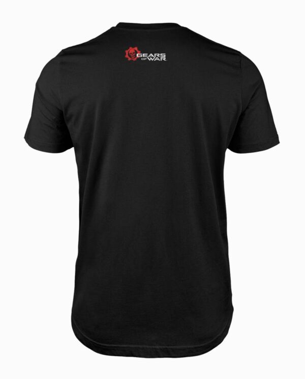 Gears of War 15th Anniversary Black Tee Back Main Image