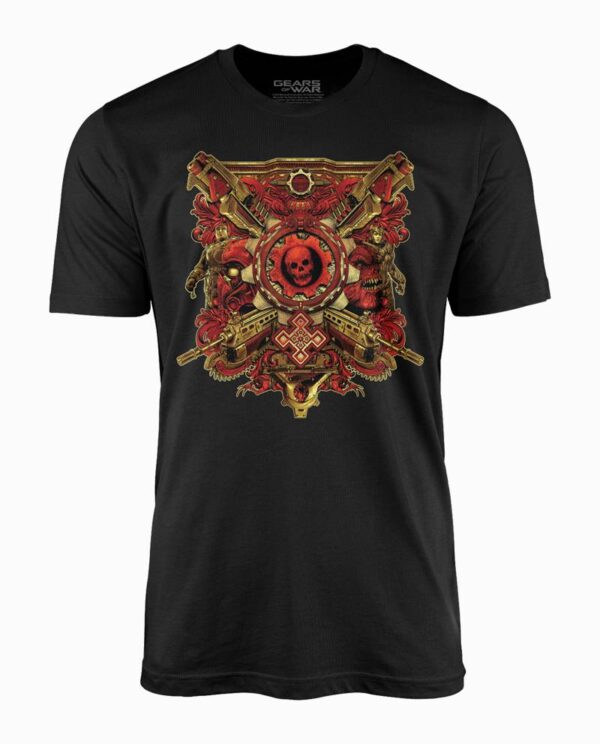 Gears of War Anthony Petrie Design T-Shirt Main Image
