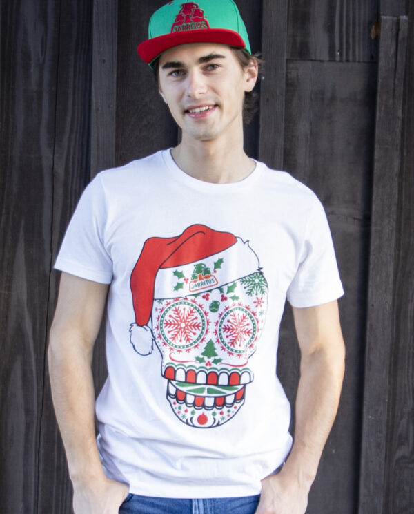Jarritos Santa Skull T-Shirt Lifestyle Main Image