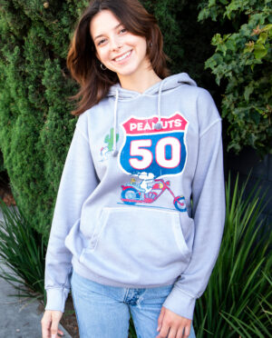 peanuts snoopy highway hoodie main image