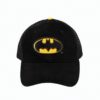 Batman Low Profile Black-Yellow Snapback Hat Main Image