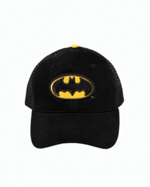 Batman Low Profile Black-Yellow Snapback Hat Main Image
