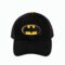 Batman Low Profile Black-Yellow Snapback Hat Main Image