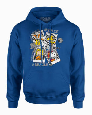 Peanuts Space Royal Blue Hoodie