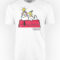Peanuts Snoopy Woodstock Lights Tee Main Image