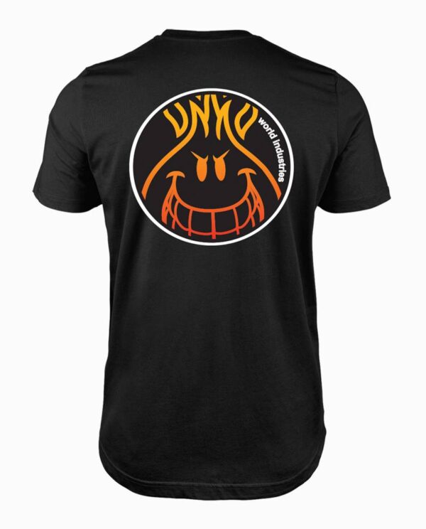 World Industries Flameboy Black T-Shirt Main Image Back View