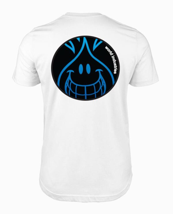 World Industries Wet Willie White T-Shirt Back View Main Image