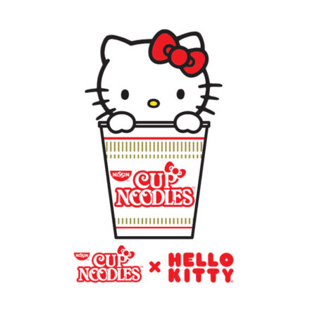 Hello Kitty x Cup Noodles Collab Logo Image