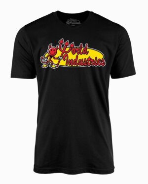 World Industries Devilman Logo Black T-Shirt Main Image
