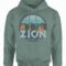 National Parks Zion Green Hoodie Main Image