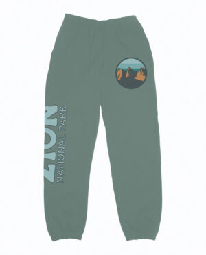 National Parks Zion Green Joggers Main Image