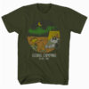 Peanuts Going Camping Green T-Shirt Main Image
