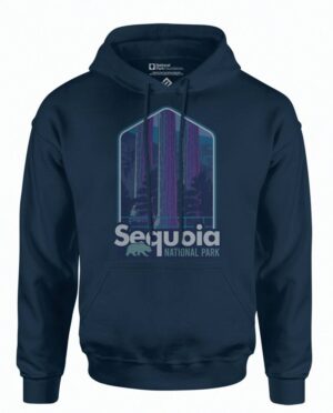 National Parks Sequoia Navy Hoodie Main Image