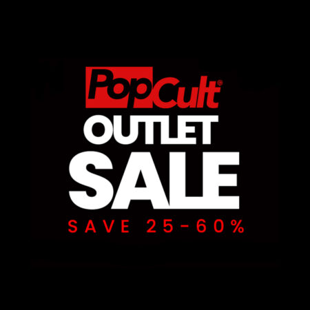 Shop Pop Cult’s Outlet for Discounted Licensed Merch.