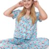 Hello Kitty Blue 2 pc. Pajamas Main Image