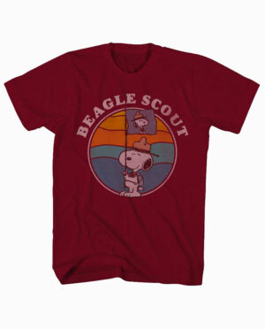 TS25398PEAU-peanuts-eagle-scott-burgundy-tee