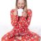 Hello Kitty x Cup Noodles Red Onesie Pajamas Main Image